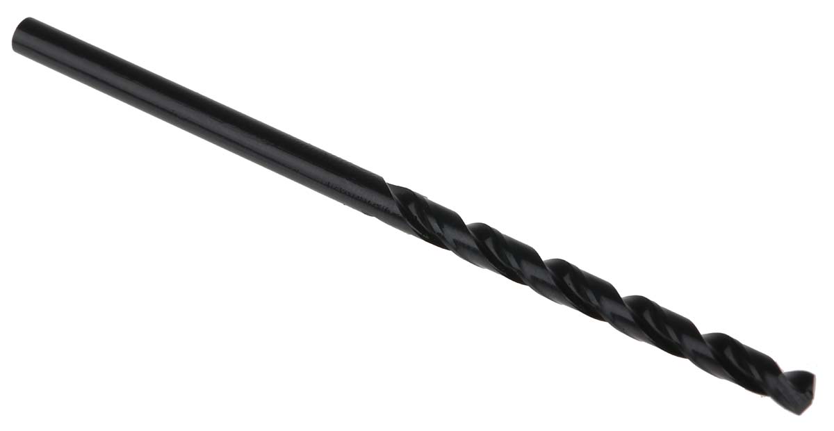 Dormer A108 Series HSS Twist Drill Bit, 2.5mm Diameter, 57 mm Overall