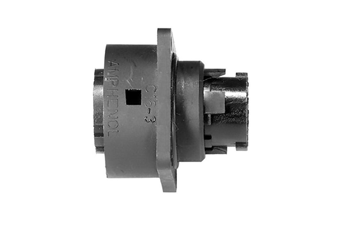 Amphenol Industrial Circular Connector, 14 Contacts, Panel, Standard Connector, Socket, Female, IP65, Ecomate C16 Series