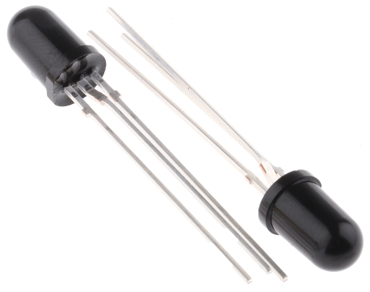 BPV11F Vishay, 30 ° IR Phototransistor, Through Hole 2-Pin 5mm (T-1 3/4) package