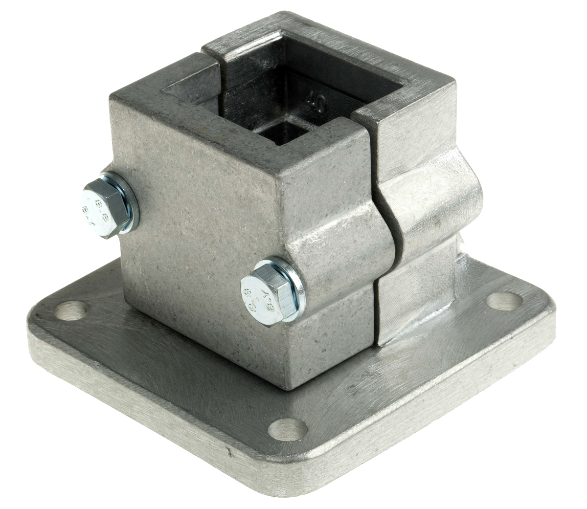 Rose+Krieger M8 Base Clamp, Connecting Component, Strut Profile 40 mm