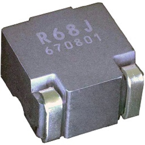 Panasonic, ETQP8M, Surface Mount Yes Wirewound Surface Mount Inductor with a Metal Composite Core, 680 nH Wirewound ±20
