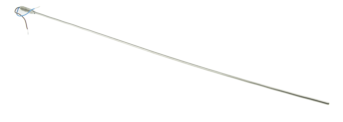 RS PRO Type K Thermocouple 500mm Length, 3mm Diameter → +800°C