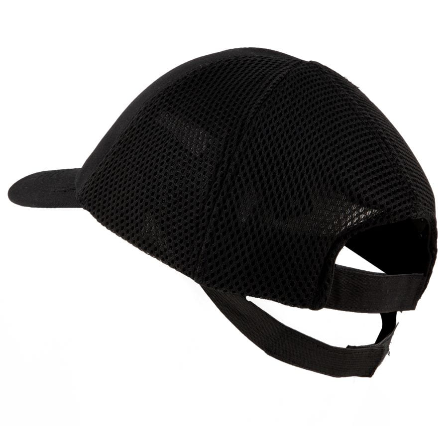 SURFLEX Black Standard Peak Bump Cap, ABS Protective Material