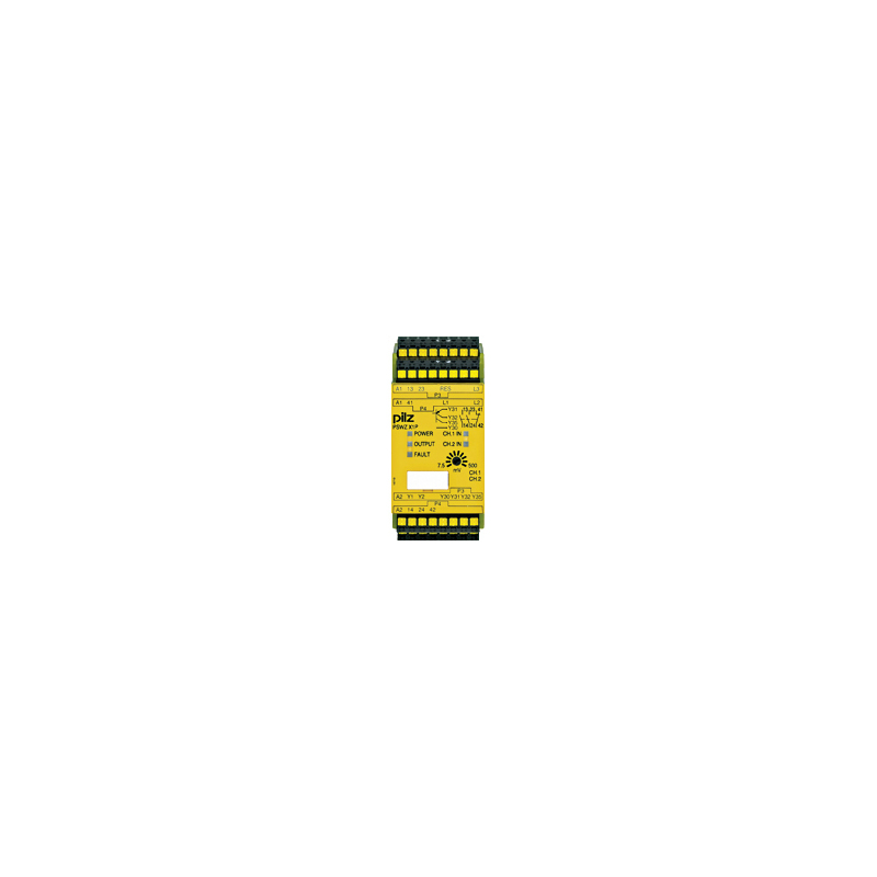 Pilz 787 1 Auxiliary Contacts Safety Relay 24 → 240V ac/dc 2 Safety Contacts