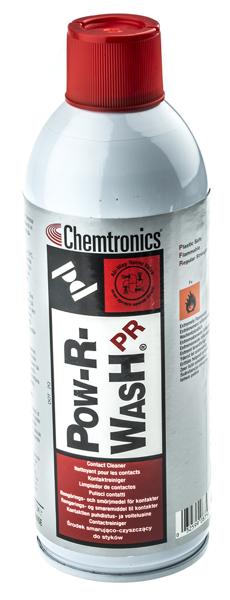 Chemtronics Pow-R-Wash PR Electrical Contact Cleaner 400 ml Aerosol