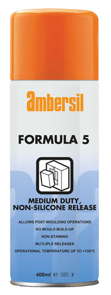 Ambersil 400 ml Non-Silicone Mould Release Agent Plastic, Rubber 150°C
