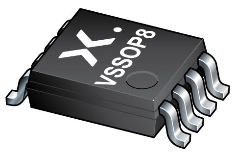 Nexperia 74LVC3G17DC,125, Dual-Channel Non-Inverting Schmitt Trigger Push-Pull Schmitt Buffer, 8-Pin VSSOP8