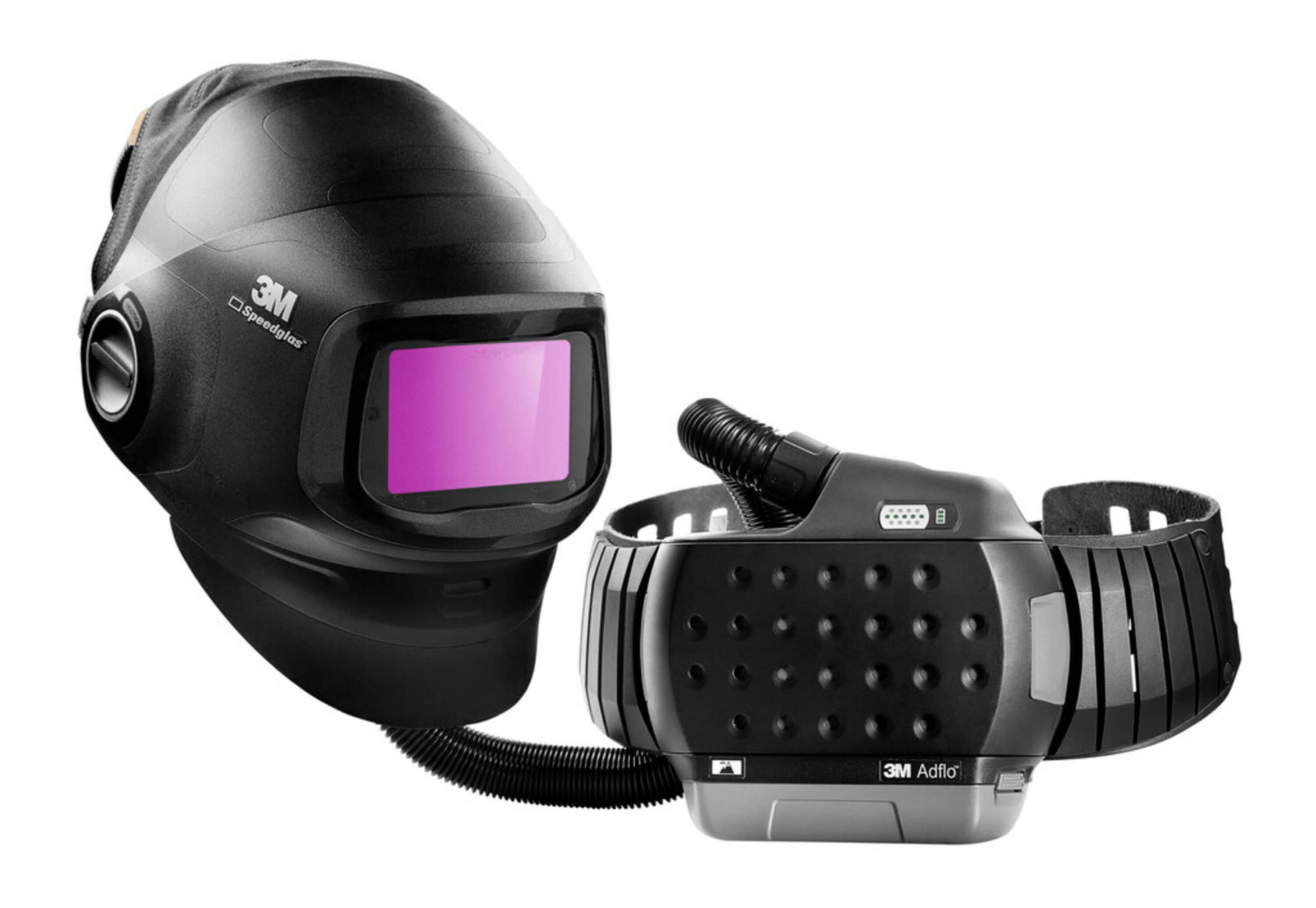 3M Speedglas Flip-Up Welding Mask, Auto-Darkening Lens, Adjustable Headband, 73 x 109mm Lens