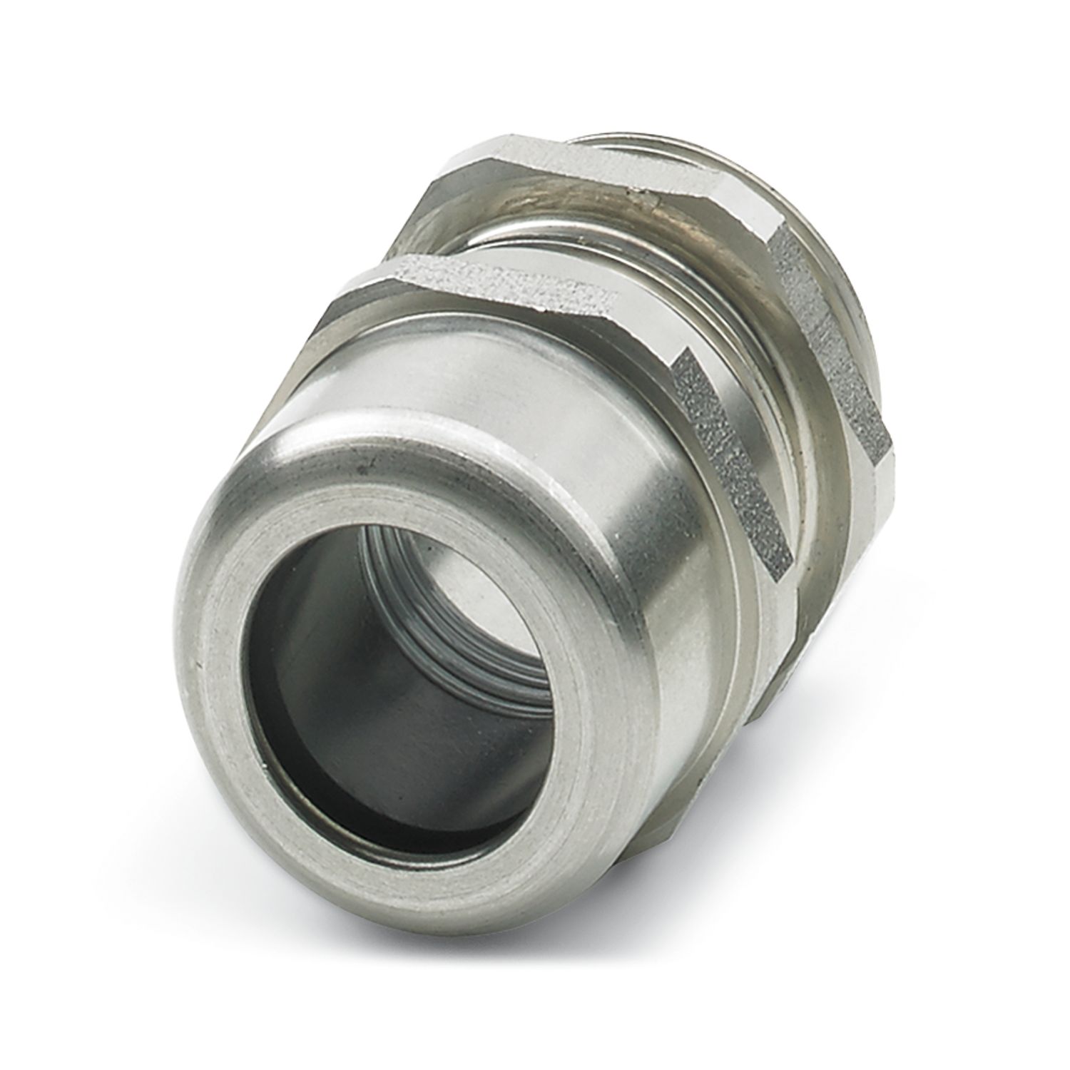 Phoenix Contact G-INS Series Steel Stainless Steel Cable Gland, M25 Thread, 11mm min., 17mm max., IP66, IP68, IP69