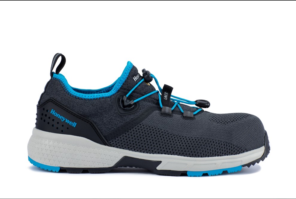 Honeywell Safety SPRINTER Unisex Blue, Grey Composite Toe Capped Safety Trainers, EU 39