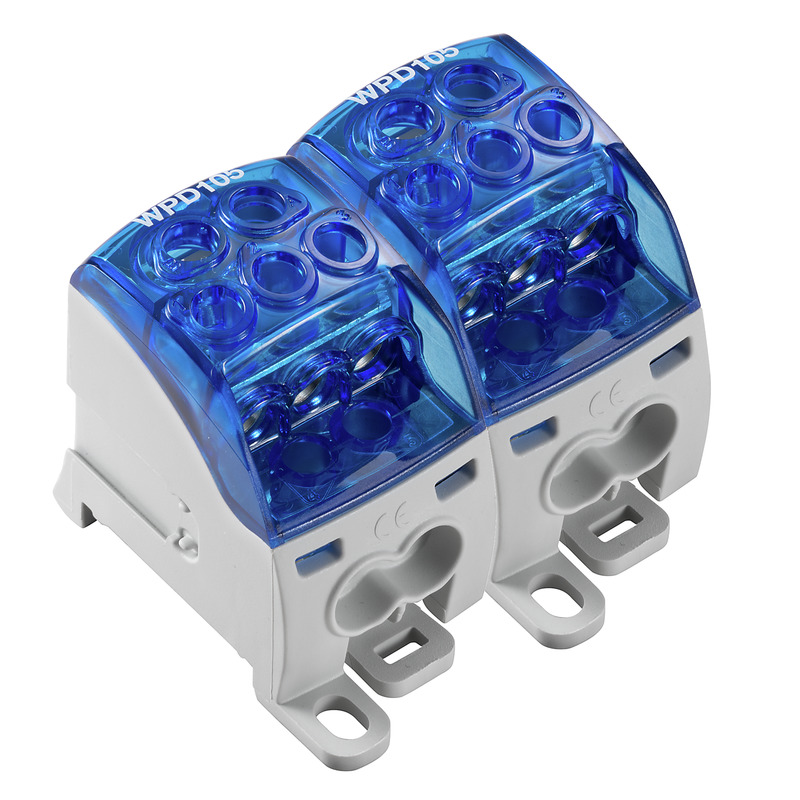 Weidmüller WPD Series Blue, 1-Level, Screw Termination, ATEX, IECEx