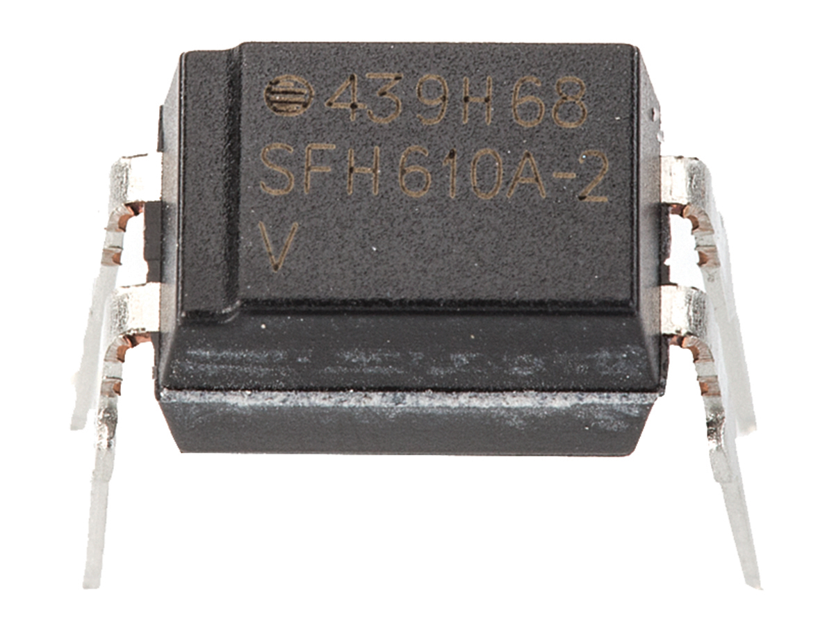 Vishay, SFH610A-2 DC Input Transistor Output Optocoupler, Through Hole, 4-Pin PDIP