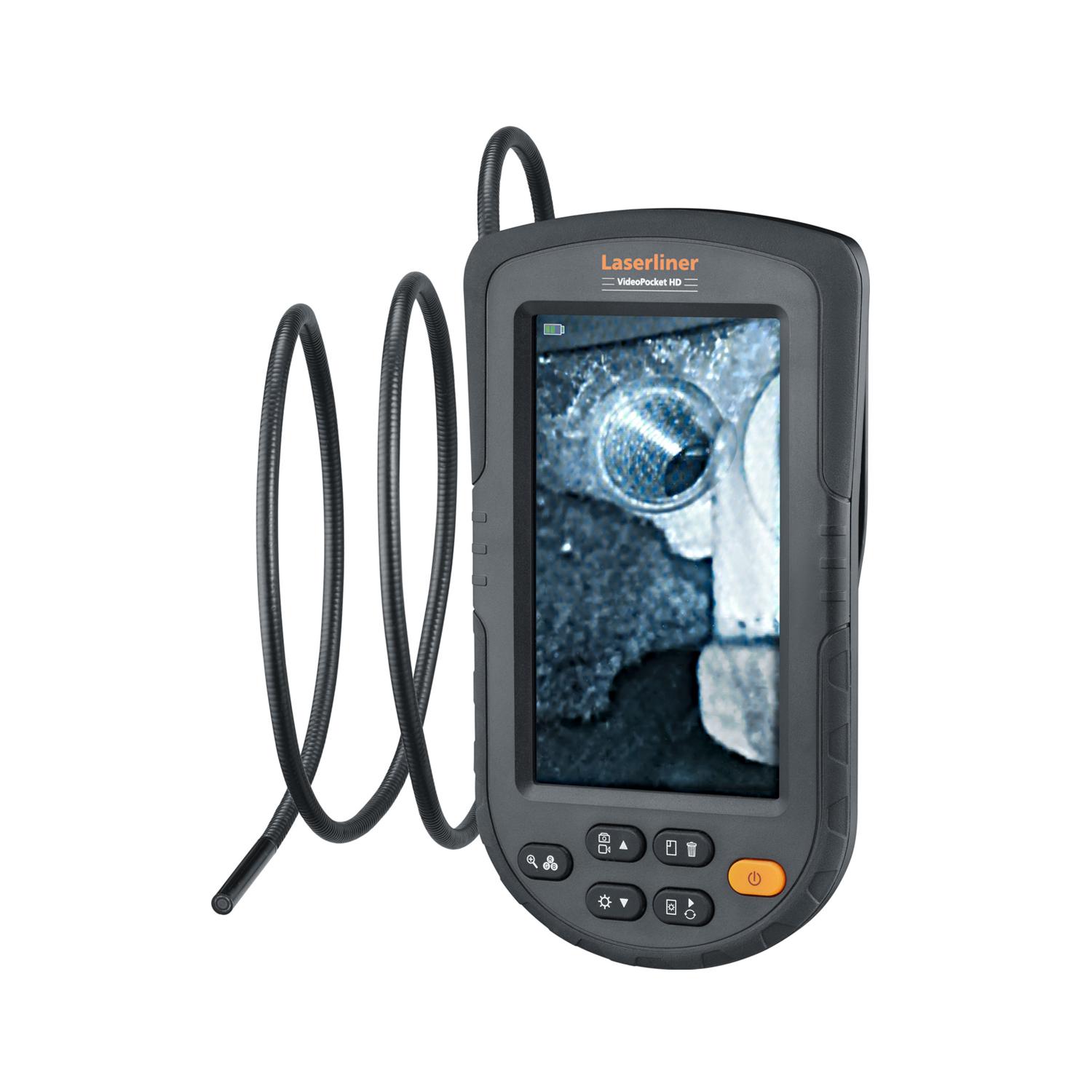 Laserliner 082.262A 5.2mm probe Inspection Camera, 1m Probe Length, LED Illumination