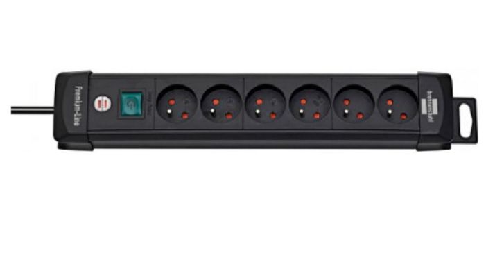 brennenstuhl 3m 6 Socket CEE Extension Lead, IP20