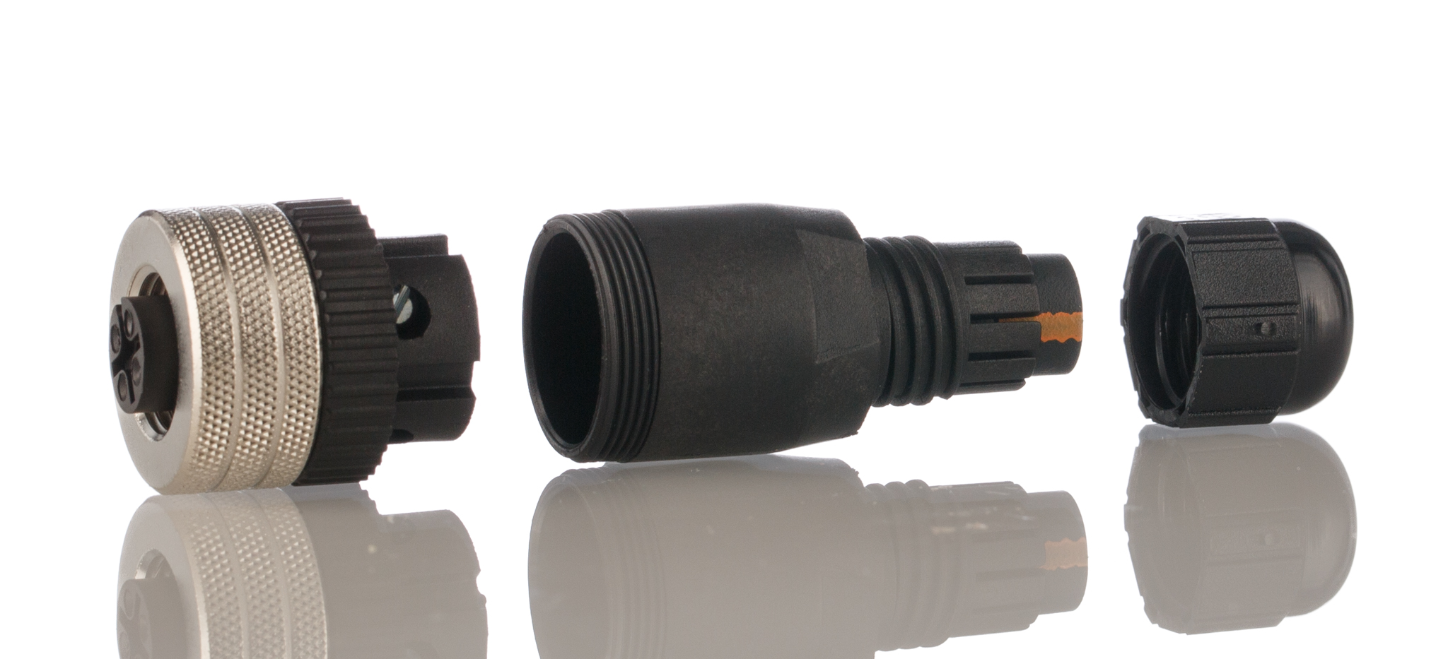 Brad from Molex Circular Connector, 4 Contacts, Cable, M12 Connector, Socket, Female, IP67, Micro-Change Series