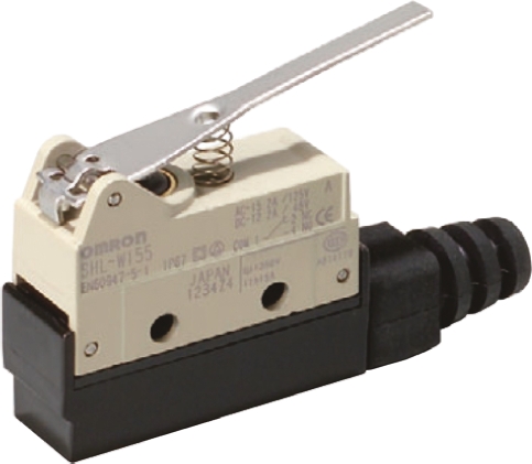 Omron Lever Limit Switch, NO/NC, IP67, SPDT, 480V ac Max, ac 2 A, dc 200mA Max