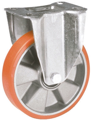 LAG Fixed Castor Wheel, 300kg Capacity, 200mm Wheel