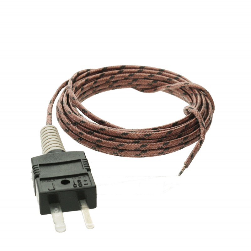 Brand-Rex Thermocouple Type J Glass Braid Insulated Thermocouple Sensor Development Board Precision Measurements Of High