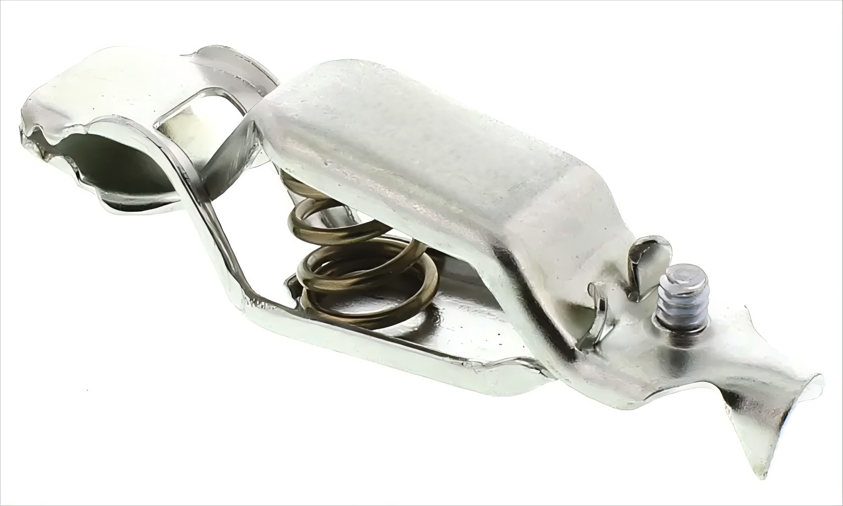 RS PRO Crocodile Clip Crocodile Clip Connection, Zinc-Plated Steel Contact, 20A, Silver