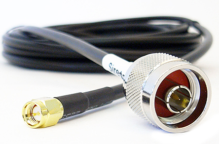 Siretta ASMA Series, 5 m, RF LLC200A Coaxial, Terminated 50 Ω