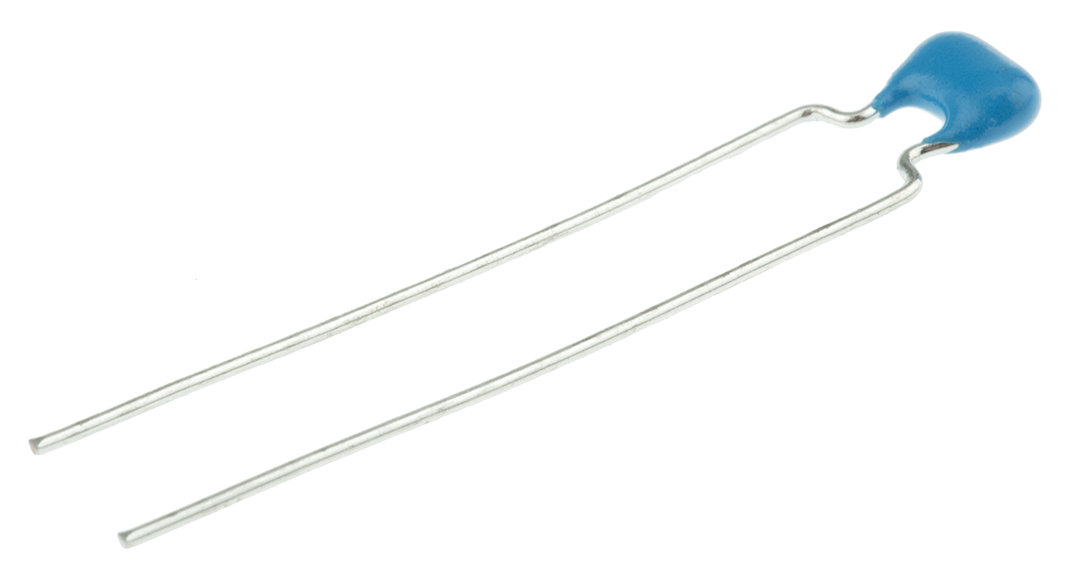 Murata 1μF Multilayer Ceramic Capacitor MLCC, 50V dc V, ±10% , Through Hole