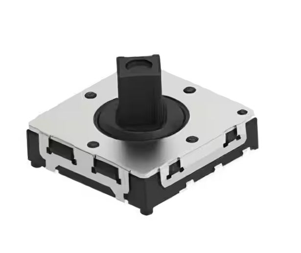 TE Connectivity Black Cap Tactile Switch, Single Pole Five Throw 50mA 4mm Surface Mount