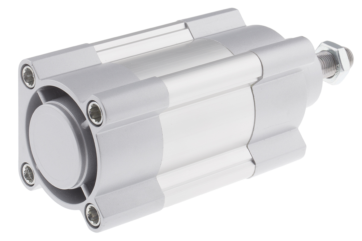 Festo Pneumatic Piston Rod Cylinder - 1383632 63 mm Bore, 25 mm DSBC Series, Double Acting Acting