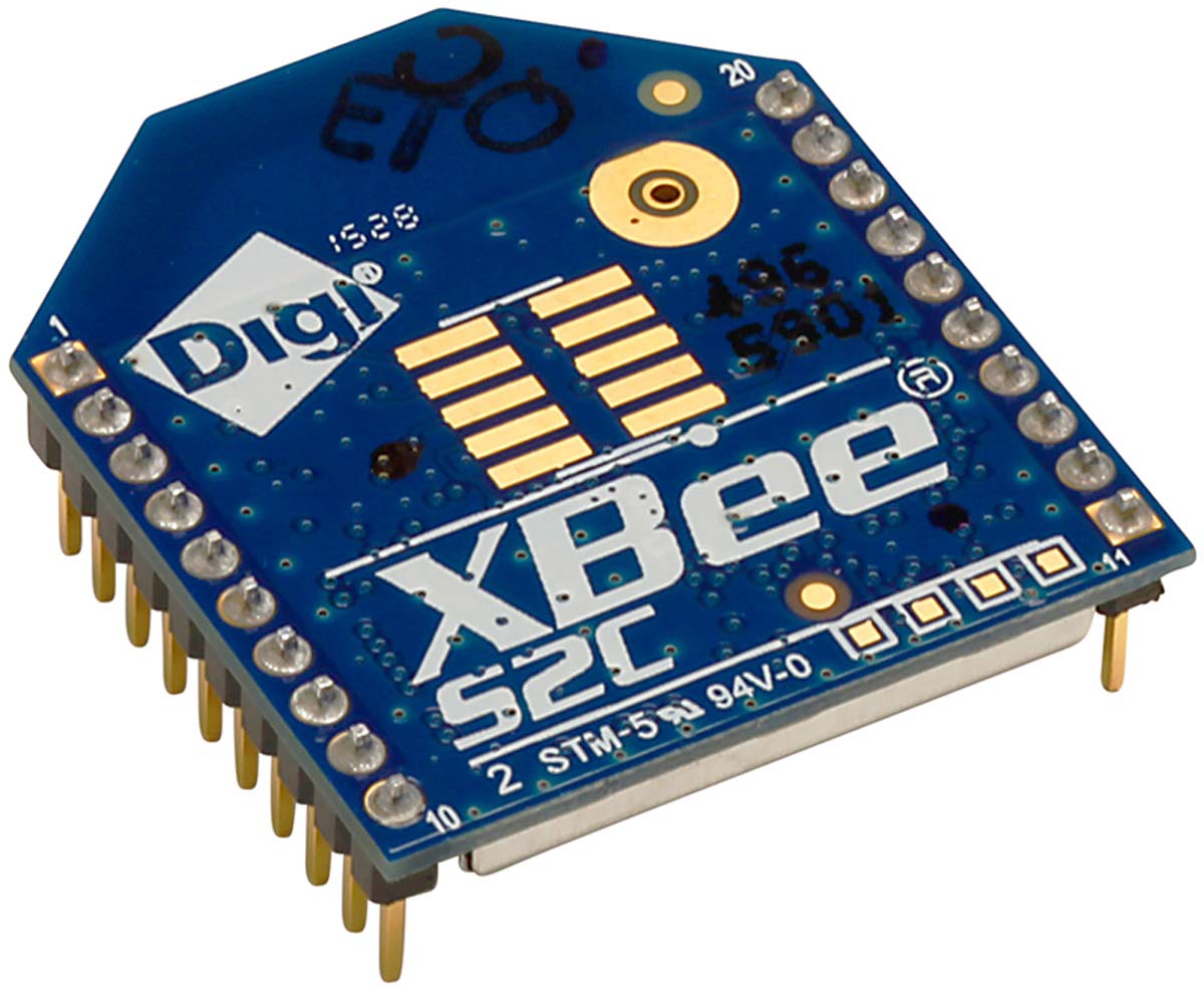 Digi International XBee-S2C RF Transceiver Module for Street Light 2.4GHz ZigBee XB24CAPIT-001 XBee