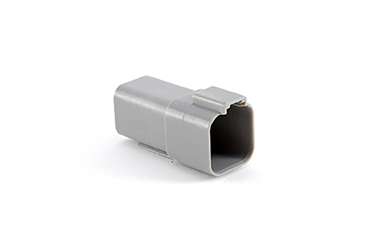 Amphenol Industrial, AT Automotive Connector Socket Grey Cable Mount 6 Way, Crimp Termination AT04-6P-RD01