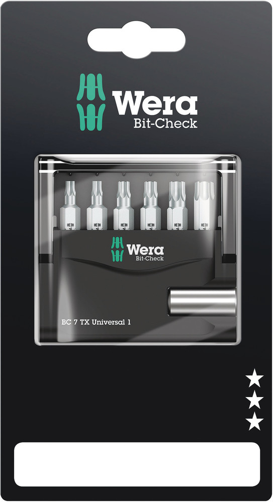 Wera 7 Pieces, Torx