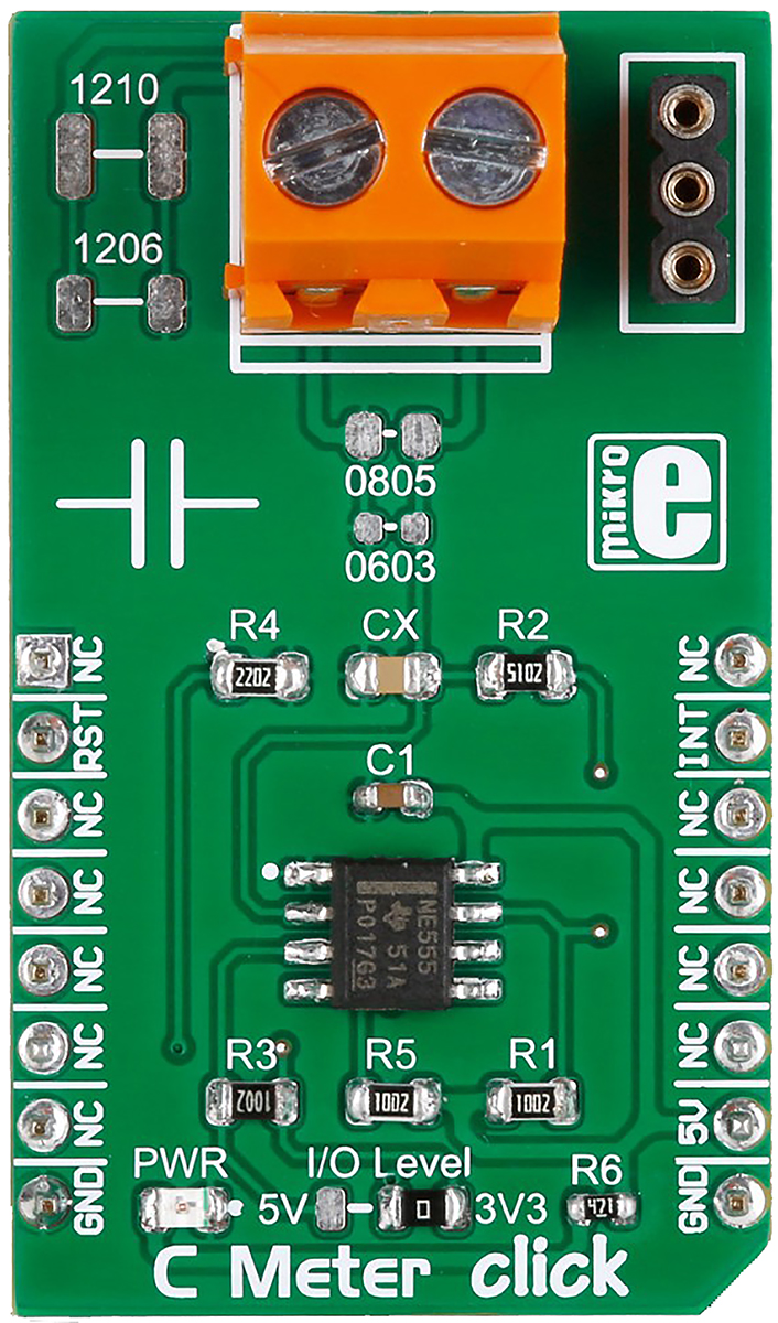 MikroElektronika C Meter Click Current Measurement for NE-555 for Multimeter Probes