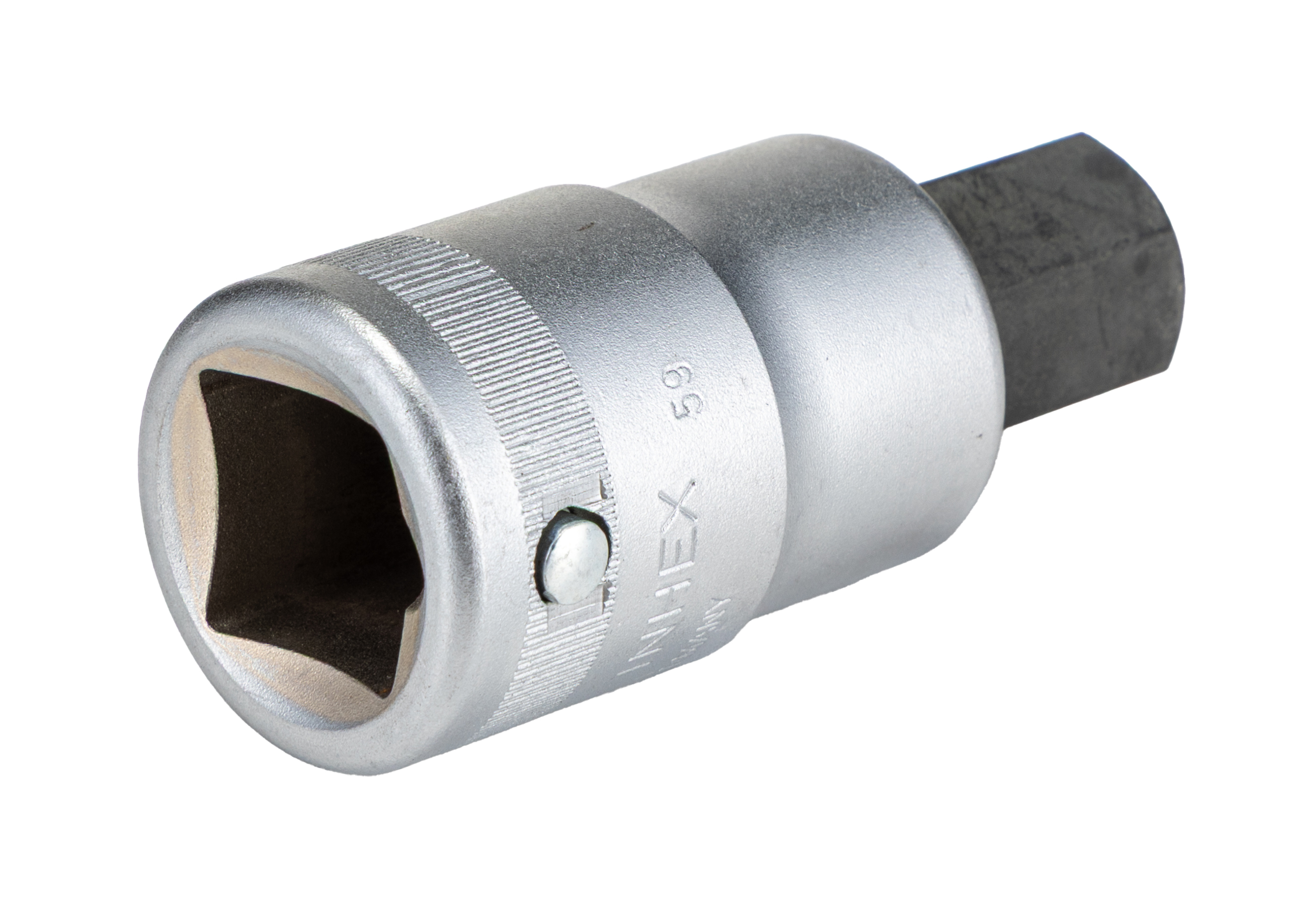 STAHLWILLE 3/4 in Drive Bit Socket, Hex Bit, 19mm, 80 mm Overall Length