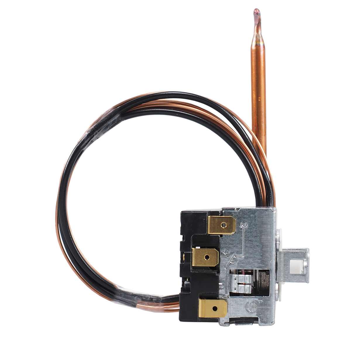 Jumo Capillary Thermostat, 200°C Max, NC, Automatic Reset, Panel Mount