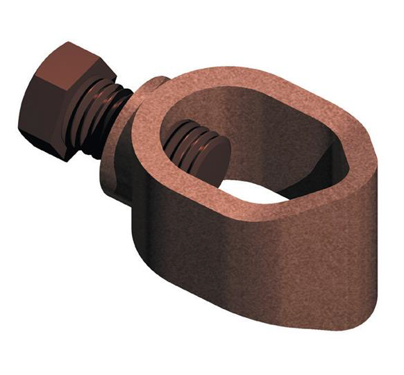 WJ Furse Copper Alloy Earth Clamp Nominal Rod dia. 16mm