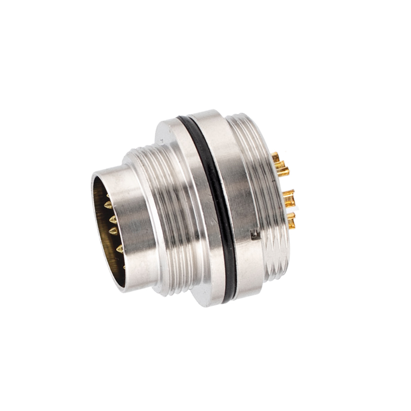 RS PRO Industrial Circular Connector, 8 Contacts, Panel, M16 Connector, Socket, Male, IP67