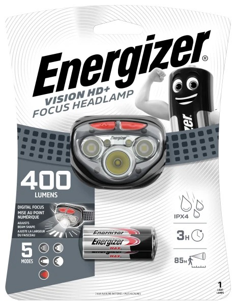Energizer LED HDD321 Head Torch 400 lm