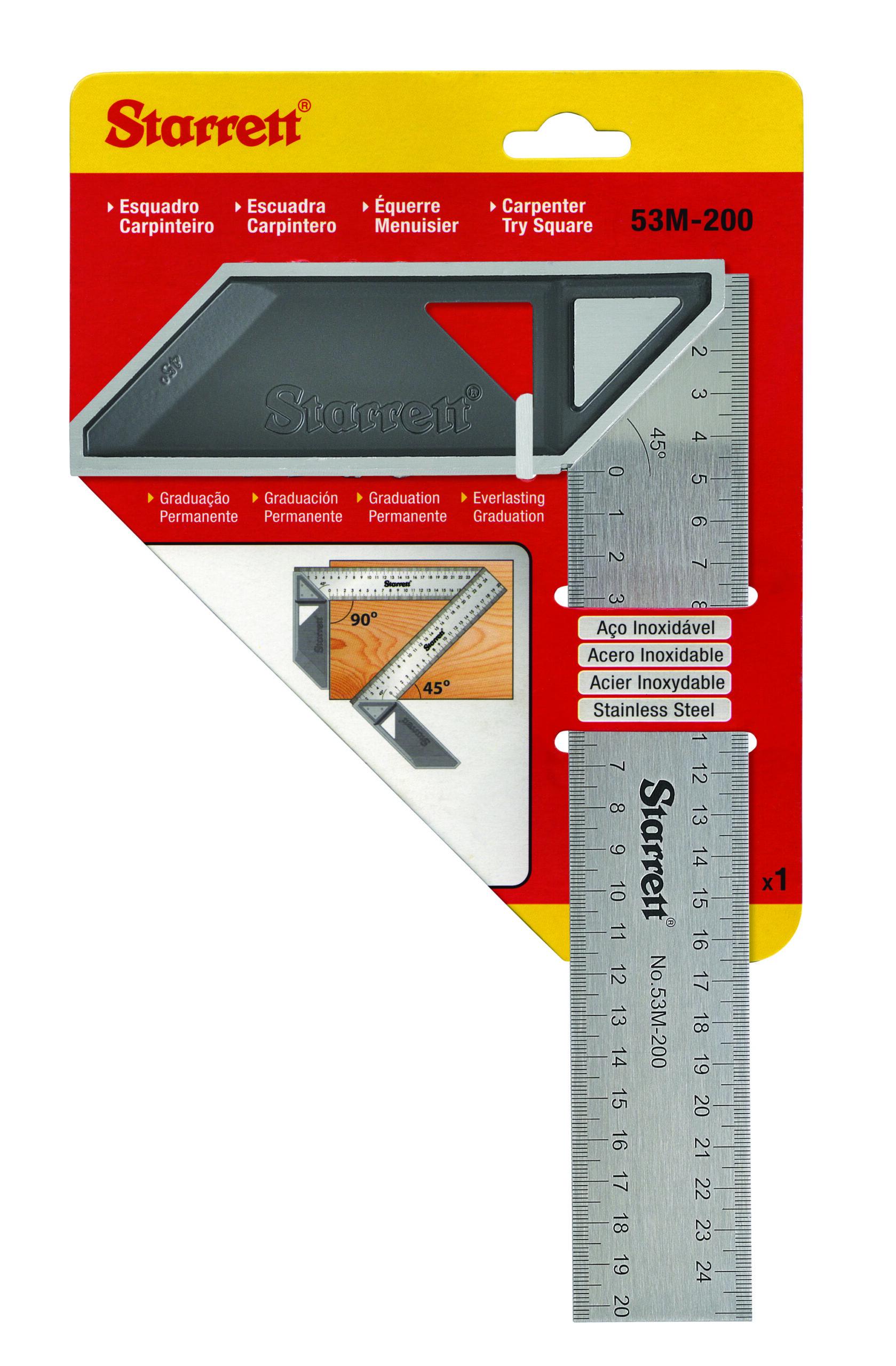 Starrett 200 mm Engineers Try Square