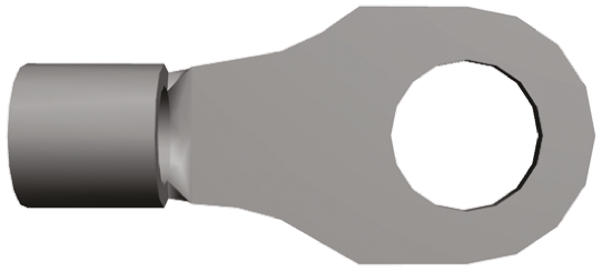 TE Connectivity, SOLISTRAND Insulated Ring Terminal, M12 Stud Size, 16.8mm² to 26.7mm² Wire Size