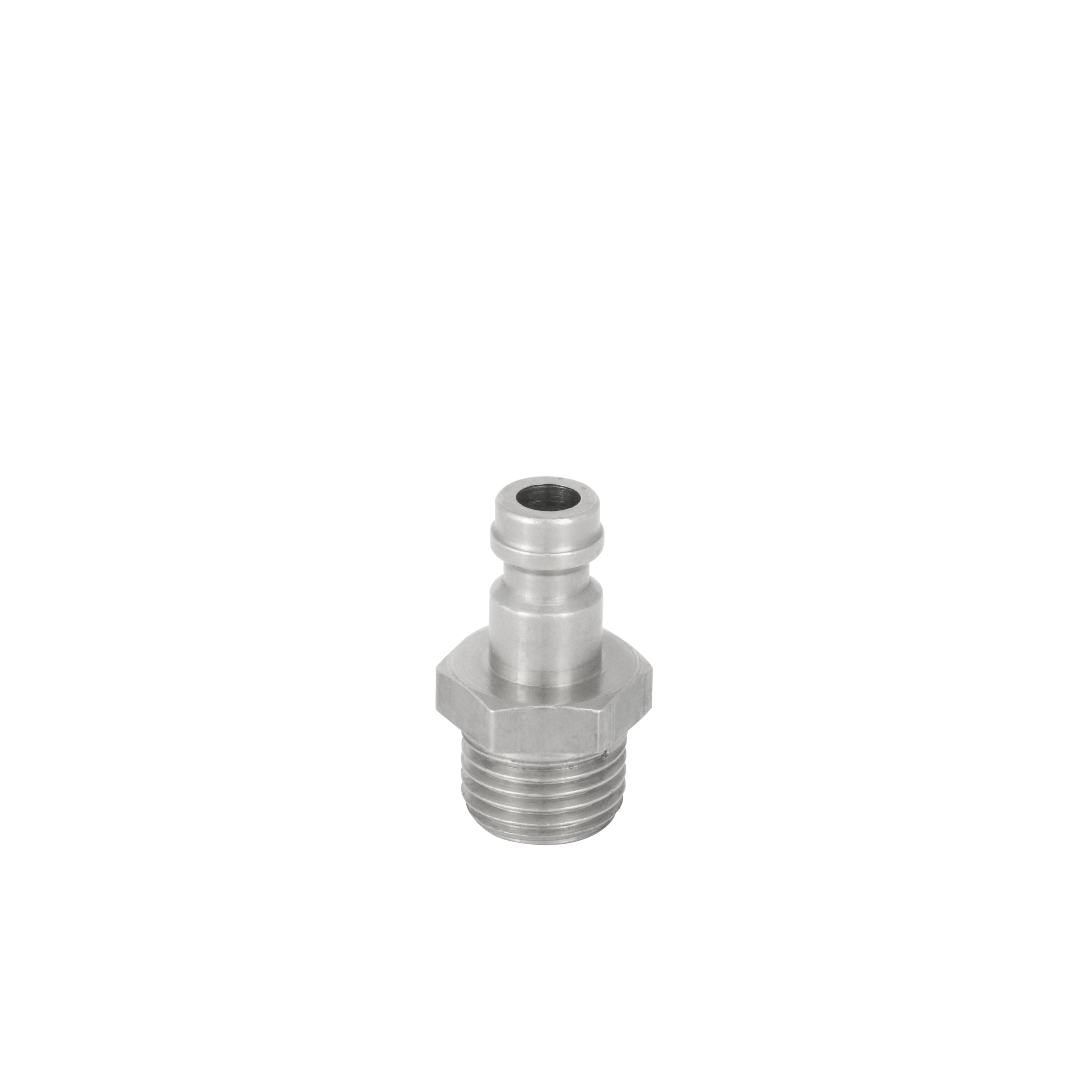 RS PRO Brass Male Pneumatic Quick Connect Coupling, G 1/8 Male Threaded