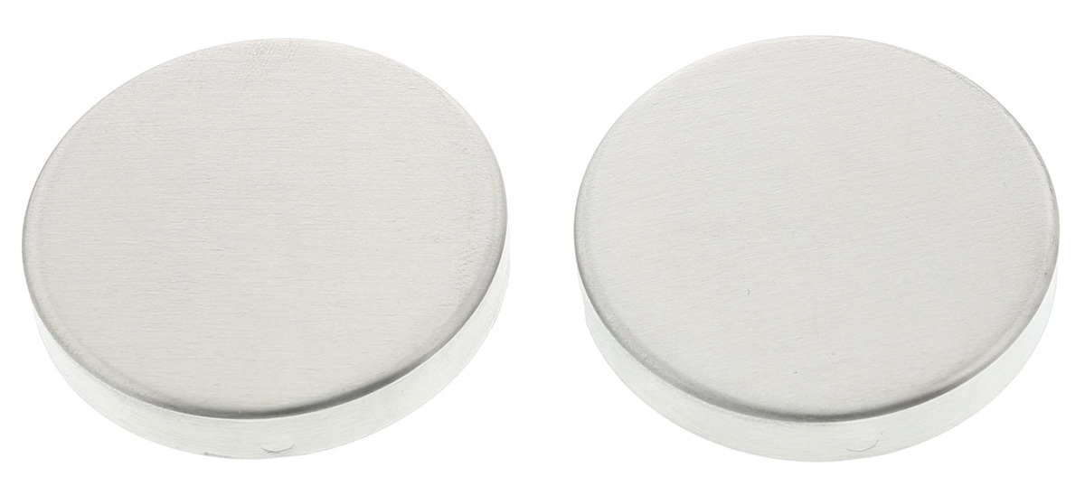 Briton Stainless Steel Blank Escutcheon Plate 52mm Width