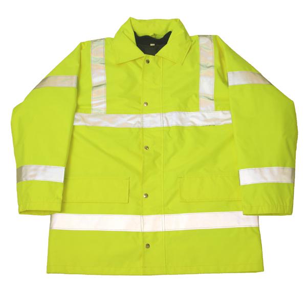 Orbit International HV10 Yellow Unisex Hi Vis Jacket, L