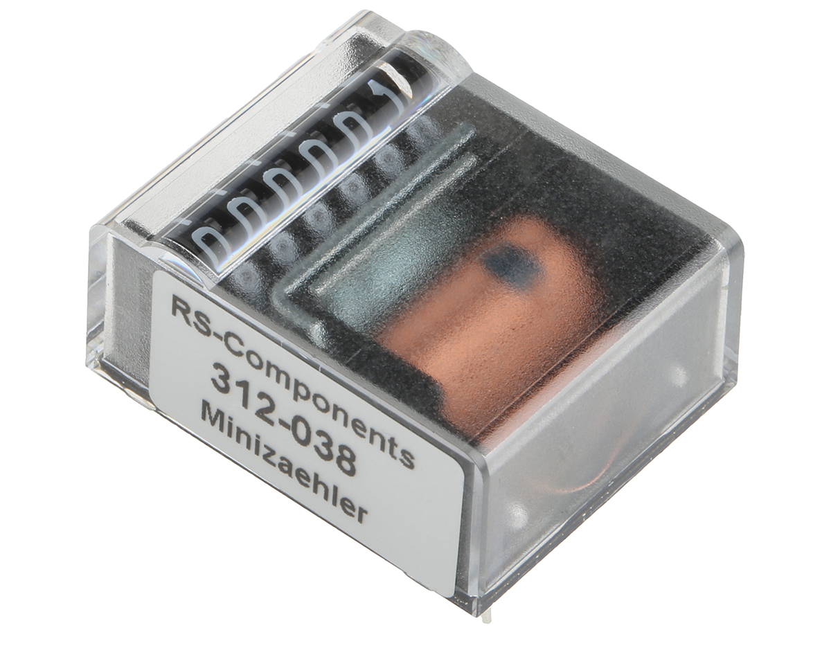 Hengstler 635 Totaliser, 6 Digit, 10Hz, 24 V dc