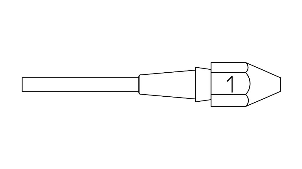 Weller 1 T0051325 Desoldering Nozzle