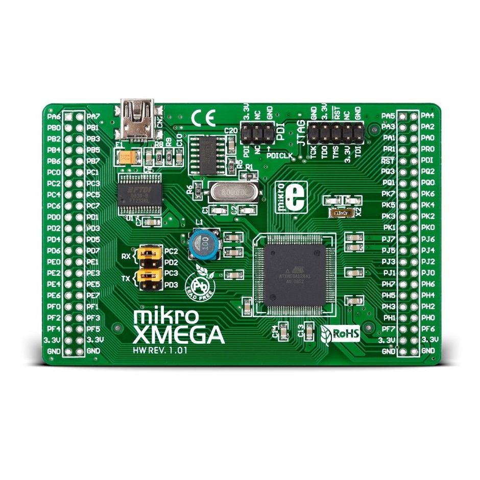 Brand-Rex mikroXMEGA Board Microcontroller Board MIKROE-580