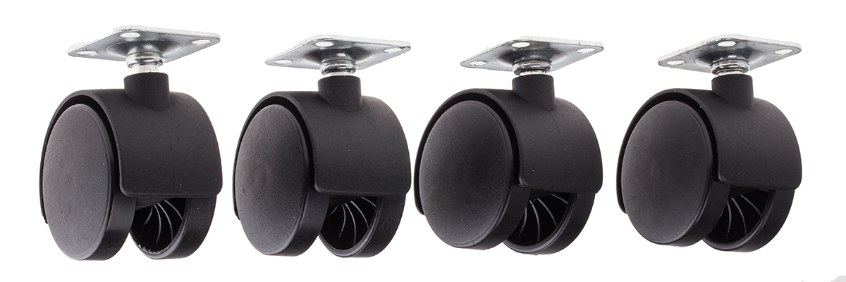 RS PRO Swivel Castor Wheel, 50kg Capacity, 50mm Wheel