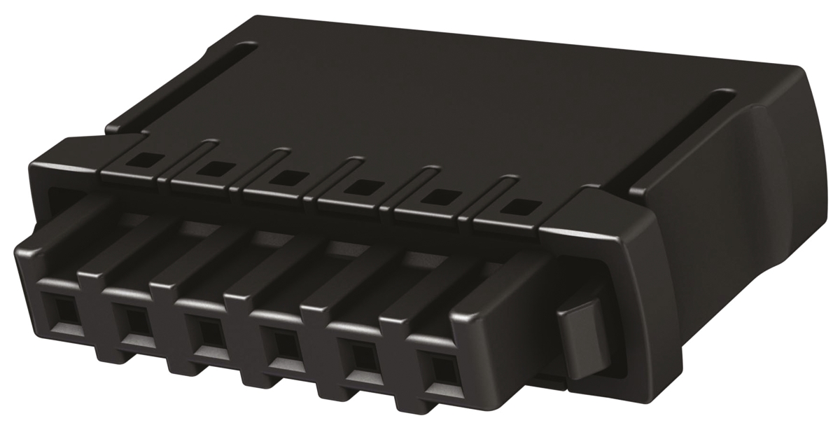 HARTING, 2.54mm Pitch, Har-Flexicon, 2 Way, Vertical, Pluggable Terminal Block, Plug, Cable Mount, Screw Termination,