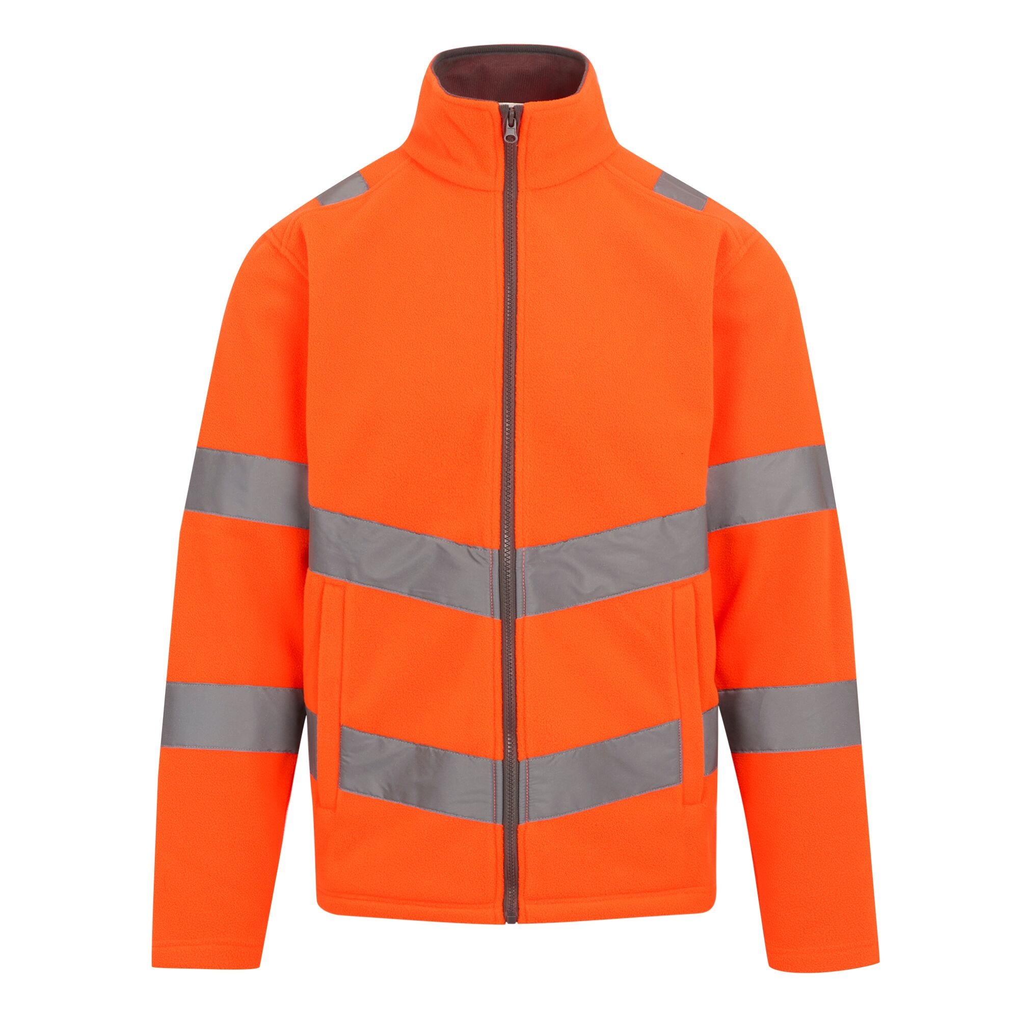 Regatta Professional Orange Unisex Hi Vis Fleece, L