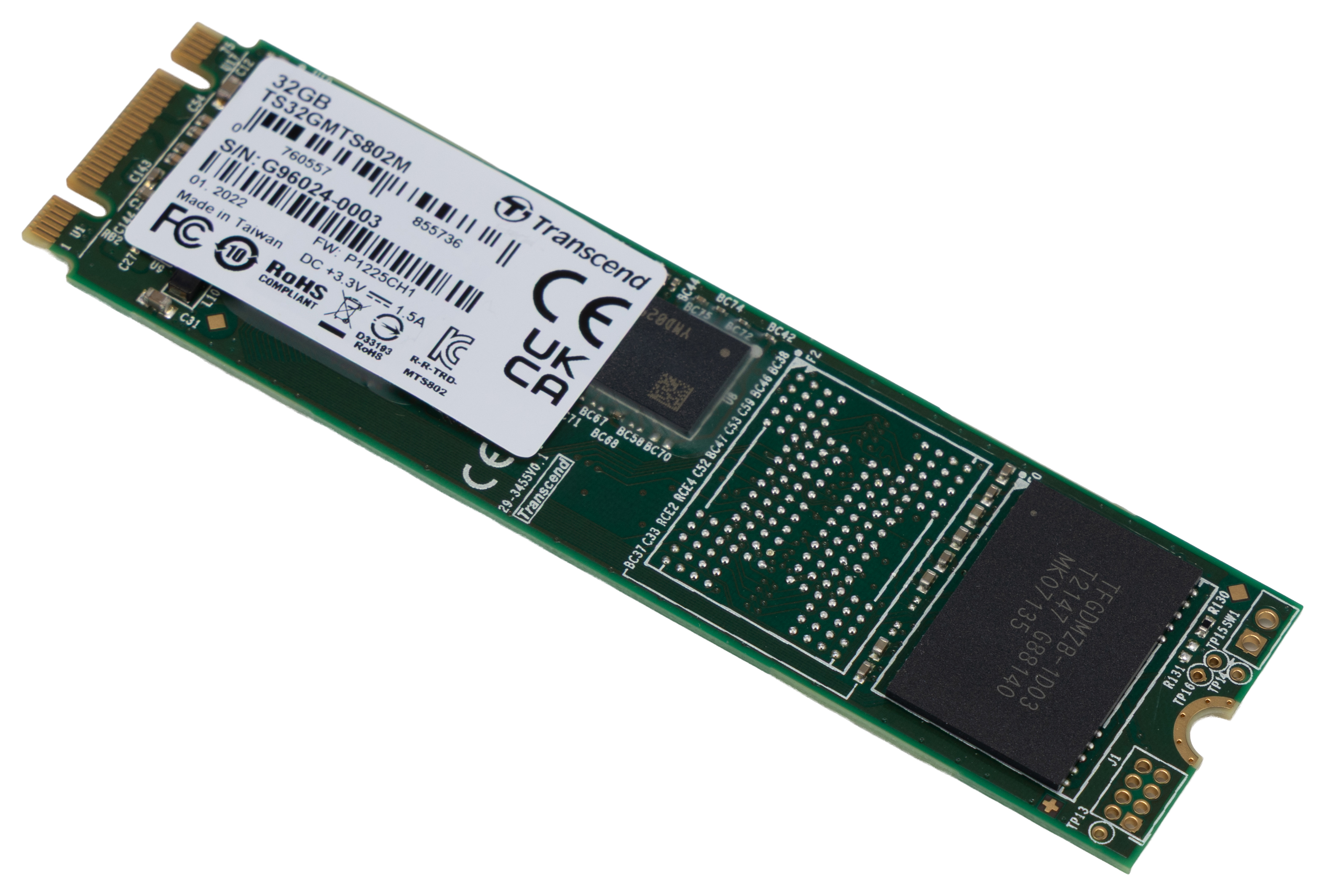 Transcend MTS802M M.2 32 GB Internal SSD