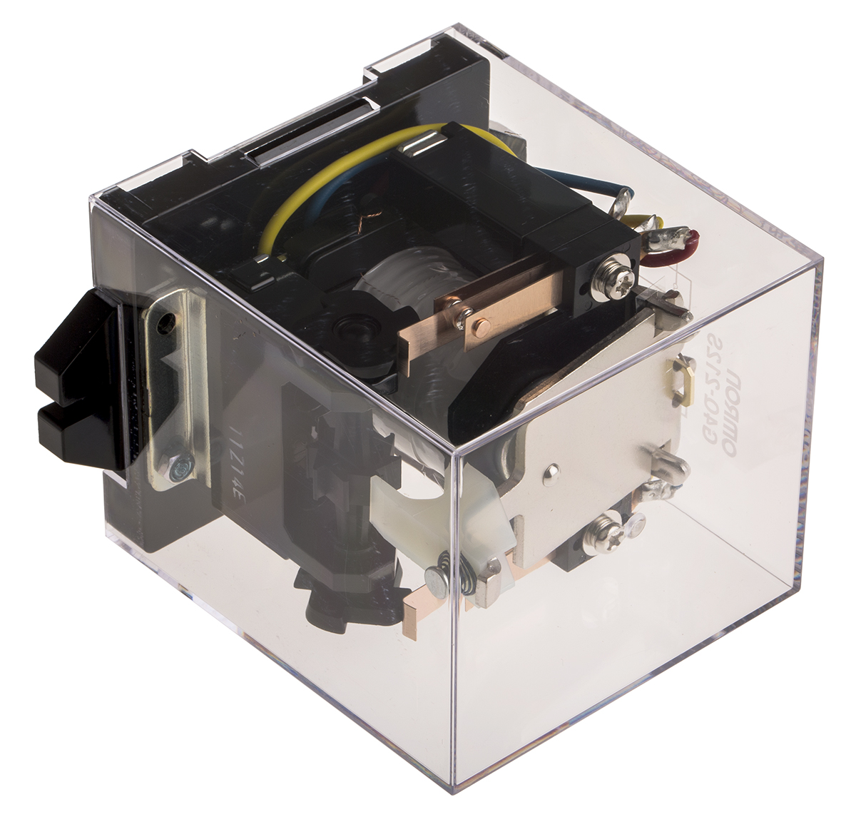 Omron Plug In Latching Power Relay, 24V dc Coil, 5A Switching Current, DPDT