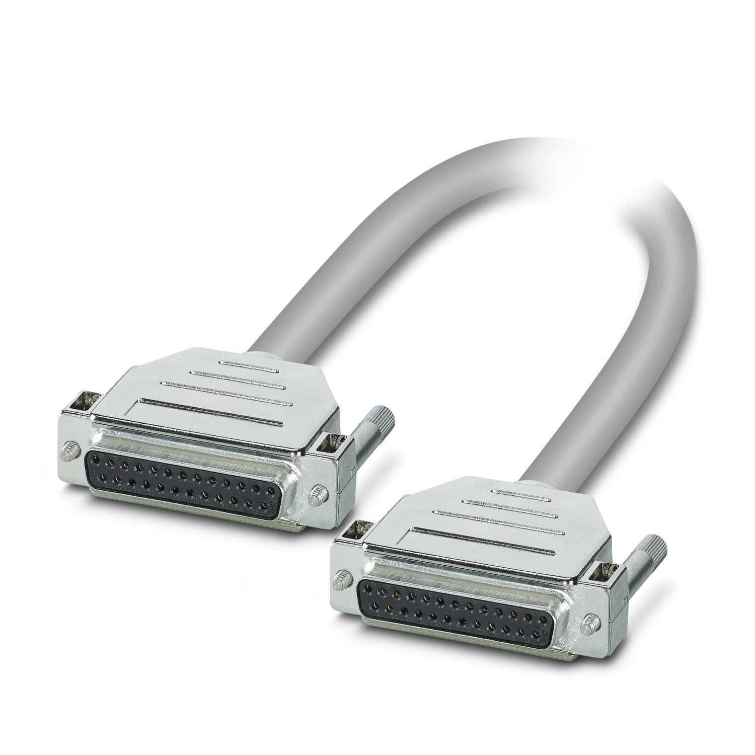 Phoenix Contact Female 25 Pin D-sub to Female 25 Pin D-sub Serial Cable, 1m